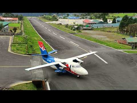 Lukla Airport.. Landing & Takeoff October 14, 2022 | Most dangerous Airport in the world
