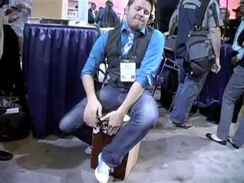 Sela Cajon at NAMM 2014 | MikesGig.com