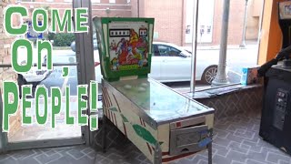 The WORST Cabinet Repaint Job Of ALL TIME?  - Gottlieb Wedgehead 1971 HOME RUN Pinball Machine
