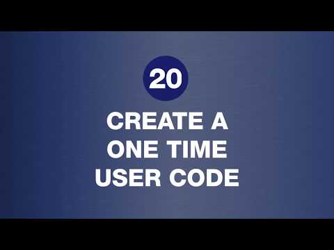 Brink's Digital Deadbolt: Create A One Time User Code - Step 20