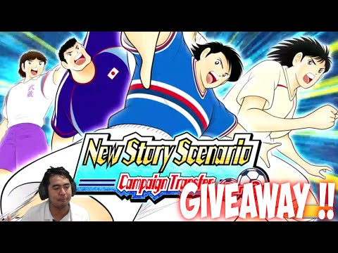 Akai ini broken 🔥🔥 - Gacha 4 step Aoi & Akai + Giveaway - Captain Tsubasa Dream Team