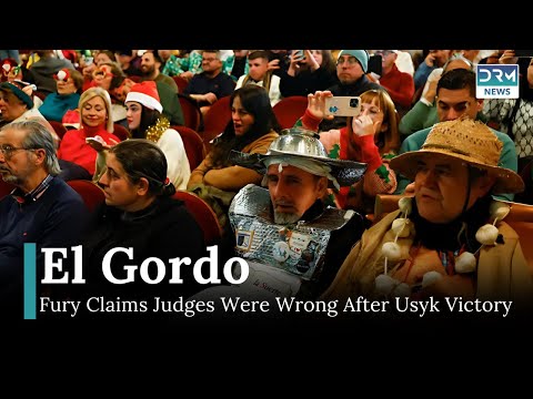 Spain's Historic Christmas Lottery Draw Begins with 'El Gordo' Prize | News Today | DRM News | AQ1I