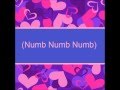 P!nk Numb (Lyrics on screen)
