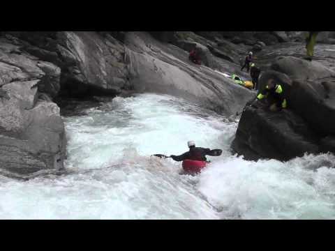 EXTREME KAYAK RIVER CHIUSELLA, ITALY SPRING 2011