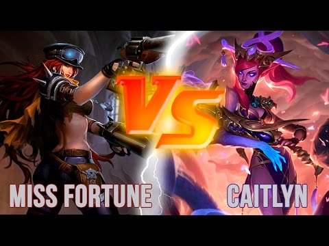 League of Legends - Miss Fortune vs Caitlyn (Bot Lane)