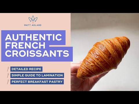 Homemade Authentic French Croissants Recipe