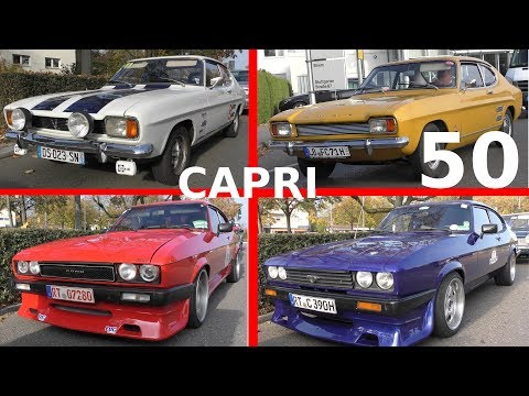 1968/69 - 2018 * 50 Jahre * 50 years FORD Capri SPEZIAL - SPECIAL - das Kultauto (1968/69 - 1986) 4K