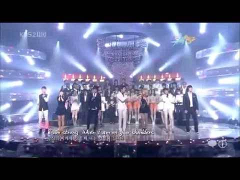 100219 You Raise Me Up - Haiti Special Stage (2AM SNSD CN Blue JongKook)