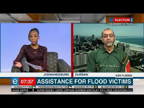 Assistance for flood victims