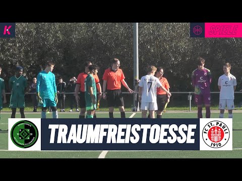 Wahnsinns-Viererpack von Baum! | SV Nettelnburg-Allermöhe - FC St.Pauli II (U17-Regionalliga Nord)