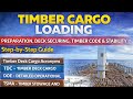 Timber Loading Lashing Part 2 Timber Load Line Safety Voyage Practices