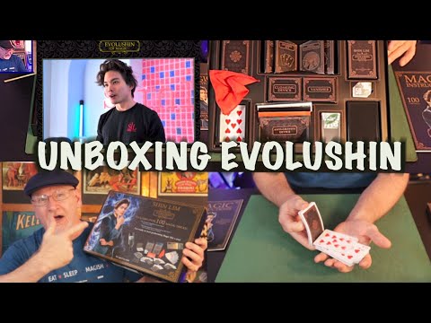 EVOLUSHIN is Shin Lim's Magic Kit! Unboxing & Demonstrations!