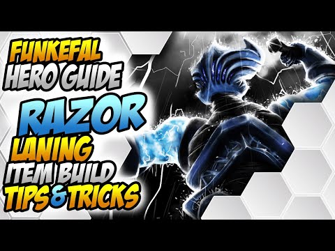 Razor Full Gameplay Guide - Dreamleague's MOST Picked Hero // Funkefal Hero Guide