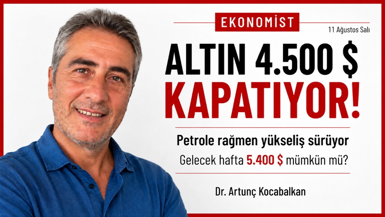 ALTIN PETROLE RAĞMEN 4.500 $ A GİDİYOR !  SIRADAKİ HEDEF  5.400 $ mı?