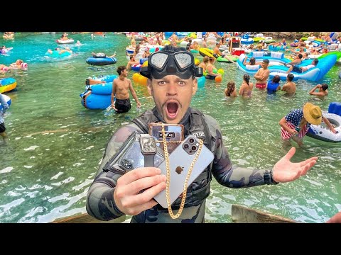 I found this in a WATERFALL with a Metal Detector