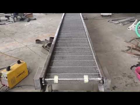Wire mesh belts used in any sector having conveyor belts and production lines.