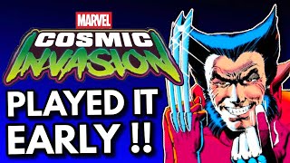 They Let Me Play Marvel Cosmic Invasion Early
