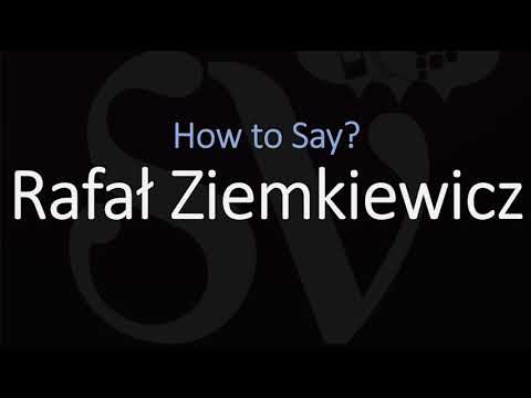 How to Pronounce Rafał Ziemkiewicz? | Polish Author Name Pronunciation