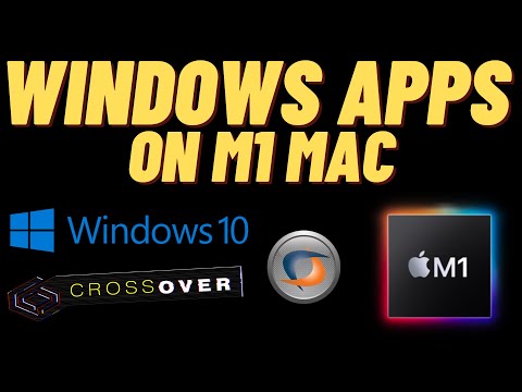 Install Windows Apps and Games (Steam) On Apple Silicon - CrossOver WINE M1 Mac Tutorial (OLD)