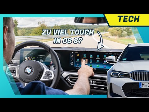 Neuer Curved Screen & OS 8 im BMW 3er 2022 im Test: Bedienung während der Fahrt & Sprachsteuerung