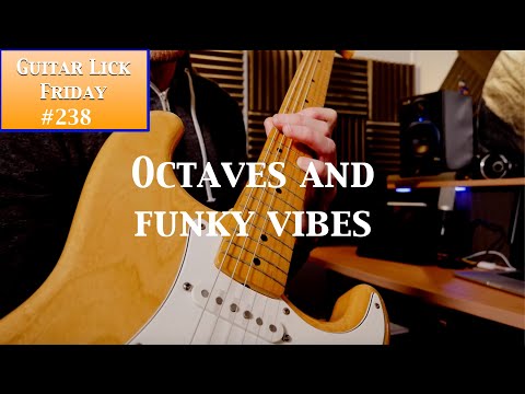 Lick Friday Week 238 - Double stop chugga funky riff in C#m
