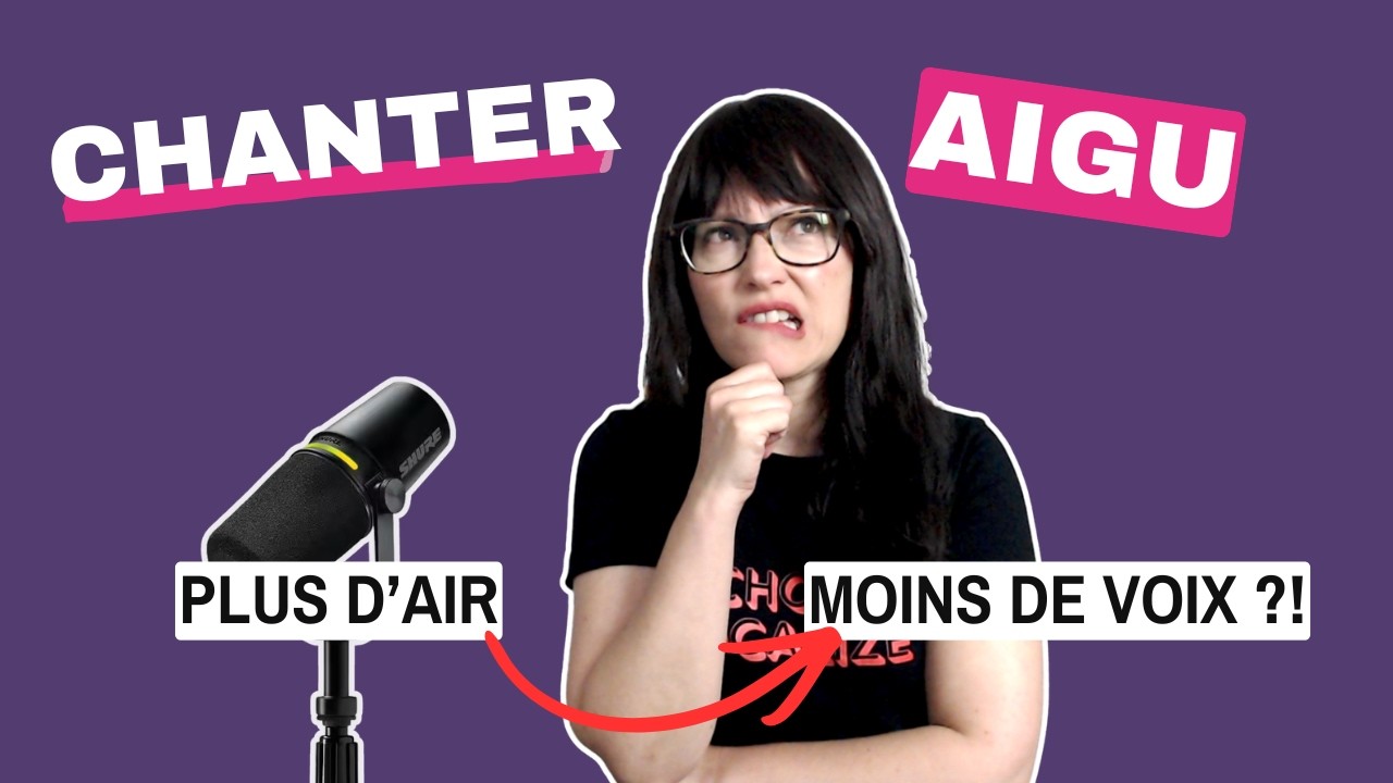 L'erreur que TOUS les chanteurs font dans les AIGUS (et quoi faire à la place - exercices) !