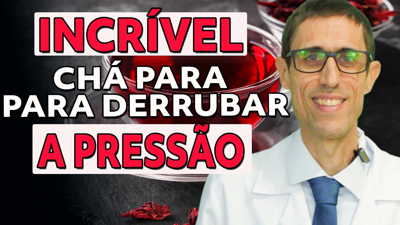 O MELHOR CHÁ para BAIXAR a PRESSÃO ARTERIAL ALTA (HIPERTENSÃO) -  Dr. Charles Genehr