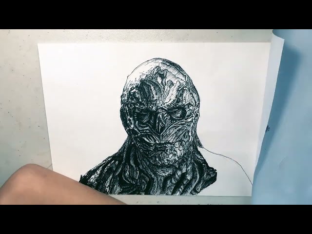 Vídeo relacionado con Stranger Things Vecna Oversized Face Camiseta Unisex, Negro, M