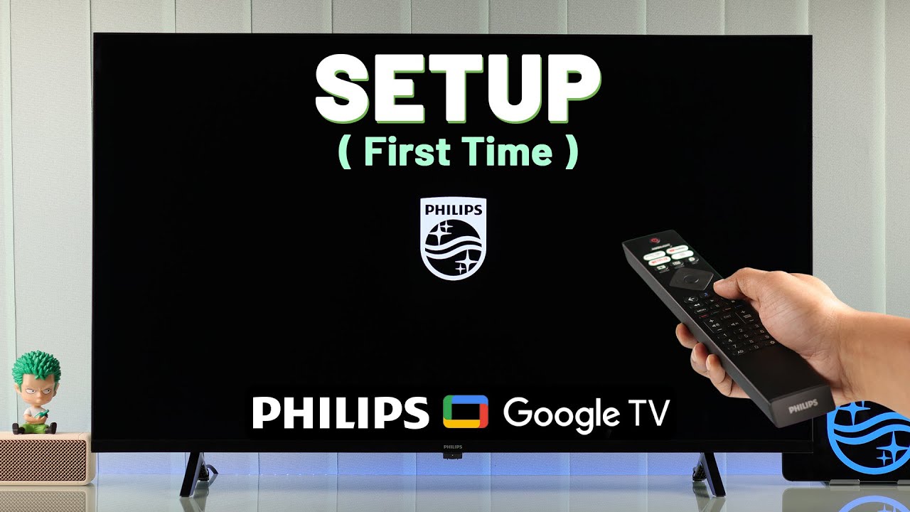 How to Set Up Philips Google 4K TV For The First Time!