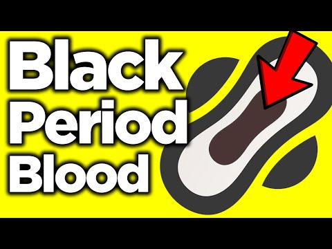 7 Reasons Why is My Period Blood Black