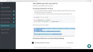 Module 0 - Operators and Methods - Arrays - Part 2