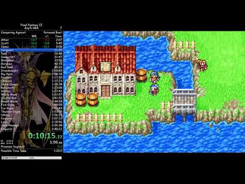 FF2 GBA Speedrun 2:37:59 (Personal Best)
