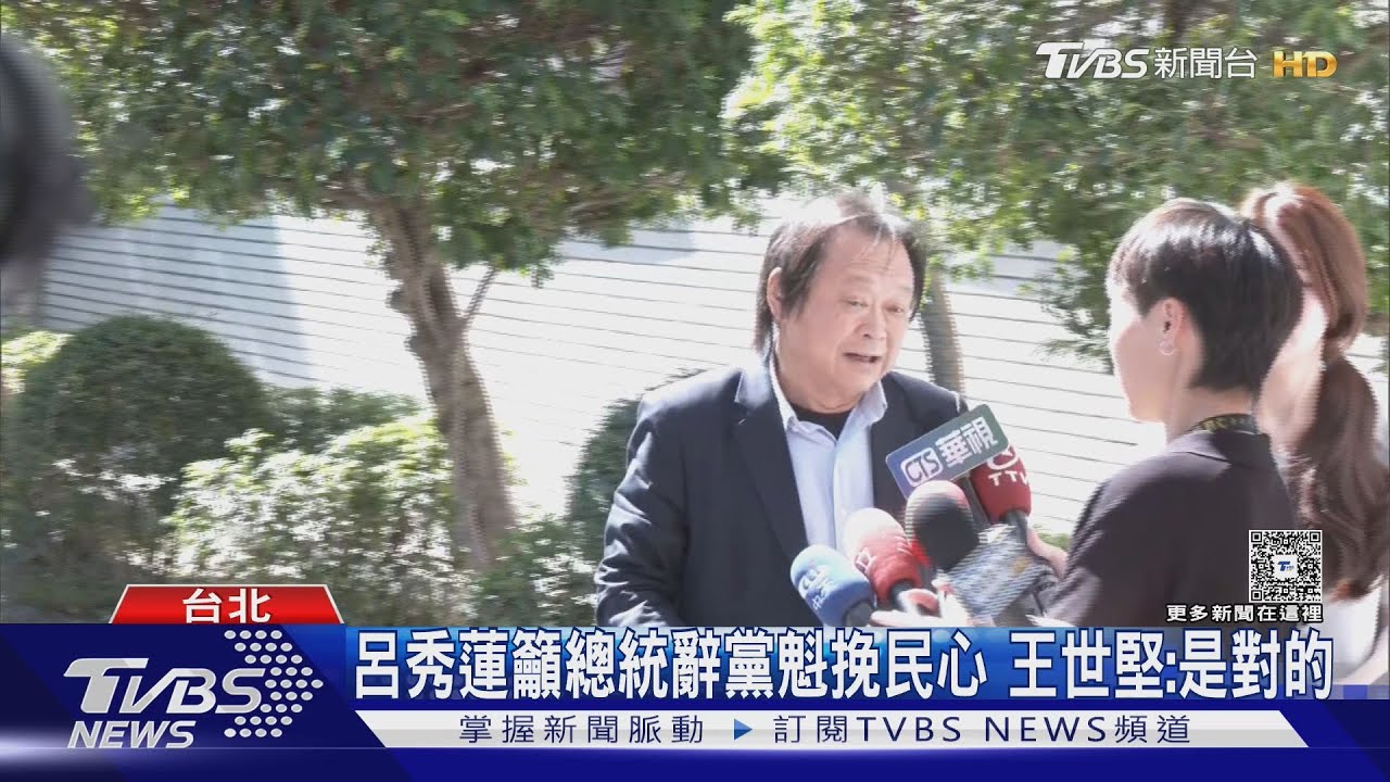 賴清德執政危機 呂秀蓮喊「辭黨主席」成全民總統 王世堅認同