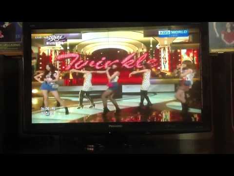 120829 HD Music Bank Special SNSD TaeTiSeo Twinkle