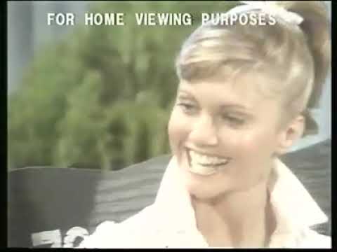 Mike Douglas Interview Olivia Newton-John, John Travolta and Alan Carr on the set of Grease