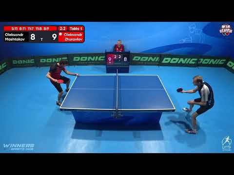 21:30 Oleksandr Mashtakov 3 - 2 Oleksandr Zhuravlov West 5 WIN CUP 30.10.2022 | TABLE TENNIS WINCUP
