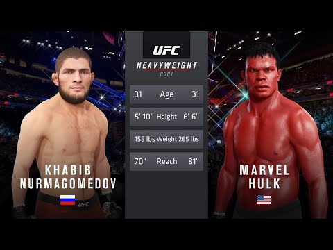 UFC 4 | Khabib Nurmagomedov vs. Marvel Red Hulk