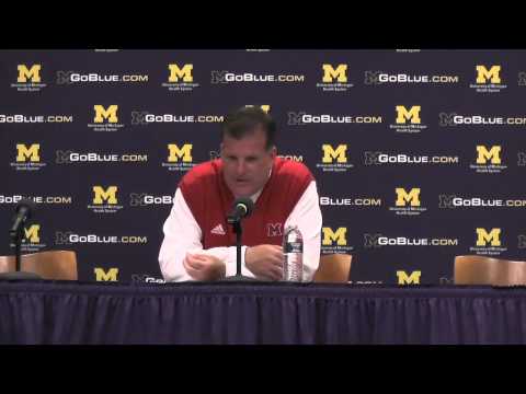 Coach Martin Post Game Press Conf - Michigan 9/13/2014