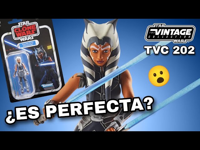 Vídeo relacionado con Star Wars Hasbro colección Vintage - Juguete Ahsoka VC102 a Escala de 9,5 cm - Guerra de los Clones - Figura de acción - Edad: 4+ (F4494)