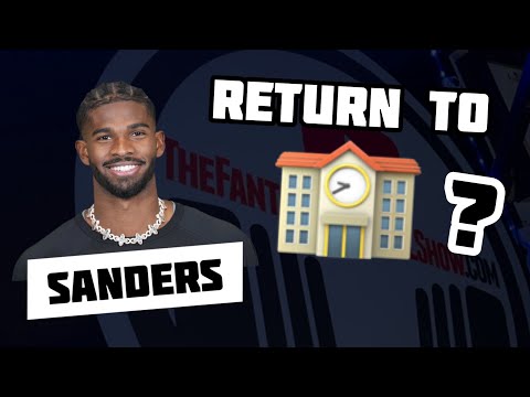  Can Shedeur Sanders RETURN to College Football??? 