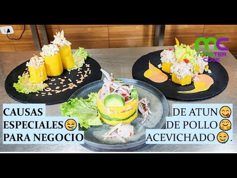 How to prepare CAUSA ACEVICHADA 🤤 WITH CHICKEN 👨‍🍳 AND TUNA 😱 RECIPES FOR BUSINESS 🟥⬜🟥 #streetfoo...