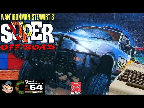 IVAN 'IRONMAN' STEWART'S SUPER OFF ROAD – Commodore 64 (1990) | Classic Top-Down Racing Action