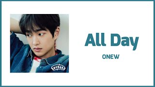 Download lagu 【和訳/カナルビ】월화수목금토일 (All Day) - 온유 (ONEW オニュ) mp3