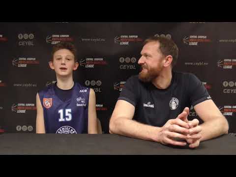 CEYBL U14 - Press conference, 25.3.2023, BBLZ - Reach the Top - Válečníci Děčín