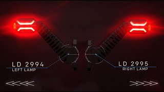 SADA DRAGON 2x bočné obrysové svetlá pravé + ľavé