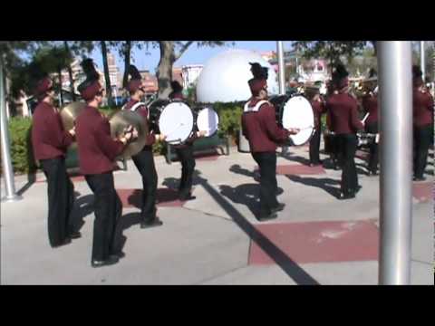 Jefferson High School (WV) Marching Band at Universal Studios Florida (2011)