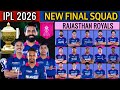 IPL 2026 Rajasthan Royals New Final Squad RR Team 2026 Players List RR 2026 Squad RR 2026