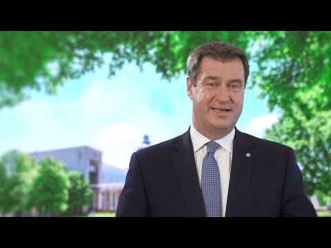 Ministerpräsident Dr. Markus Söder mit Glückwünschen zum 70. für Gerhard John