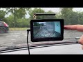 AHD bezdrátový digitální kamerový systém 12/24V - s 4,3" monitorem - Video Youtube