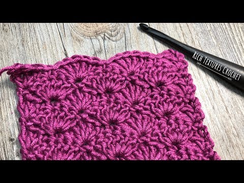 How to Crochet the Solid Shell Stitch